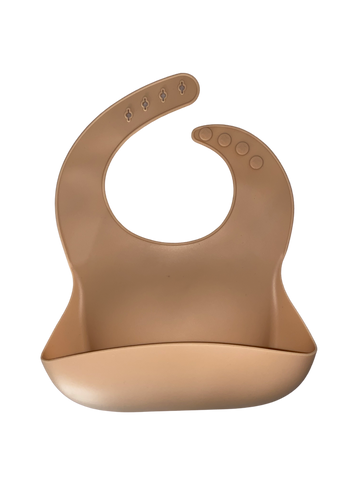 Silicone Bib - Nude