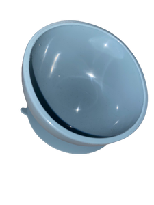 Silicone Suction Bowl - Steel Blue