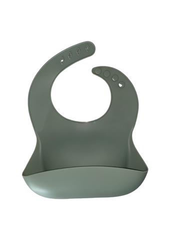 Silicone Bib - Sage