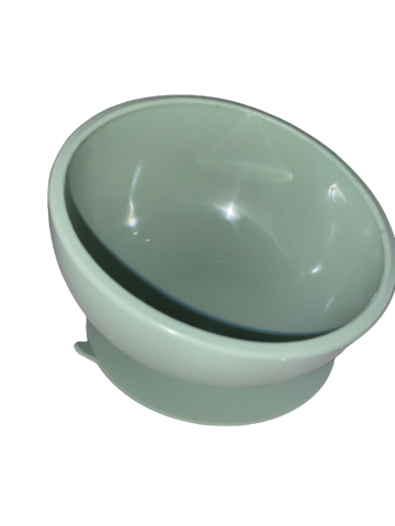 Silicone Suction Bowl - Sage