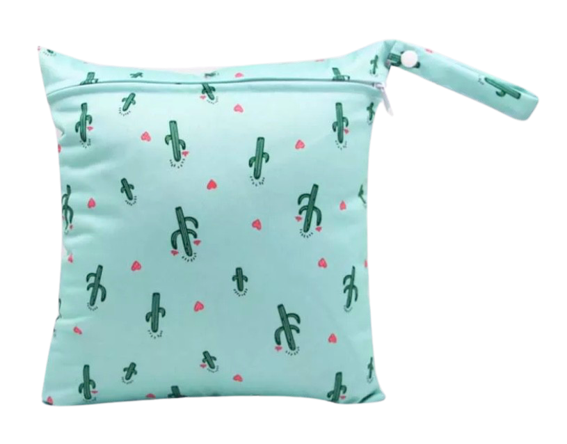 Cactus Hearts Wet Bag