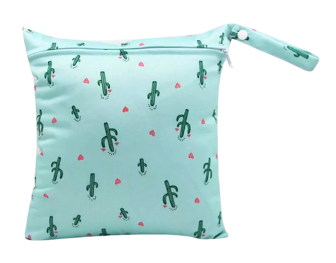 Cactus Hearts Wet Bag